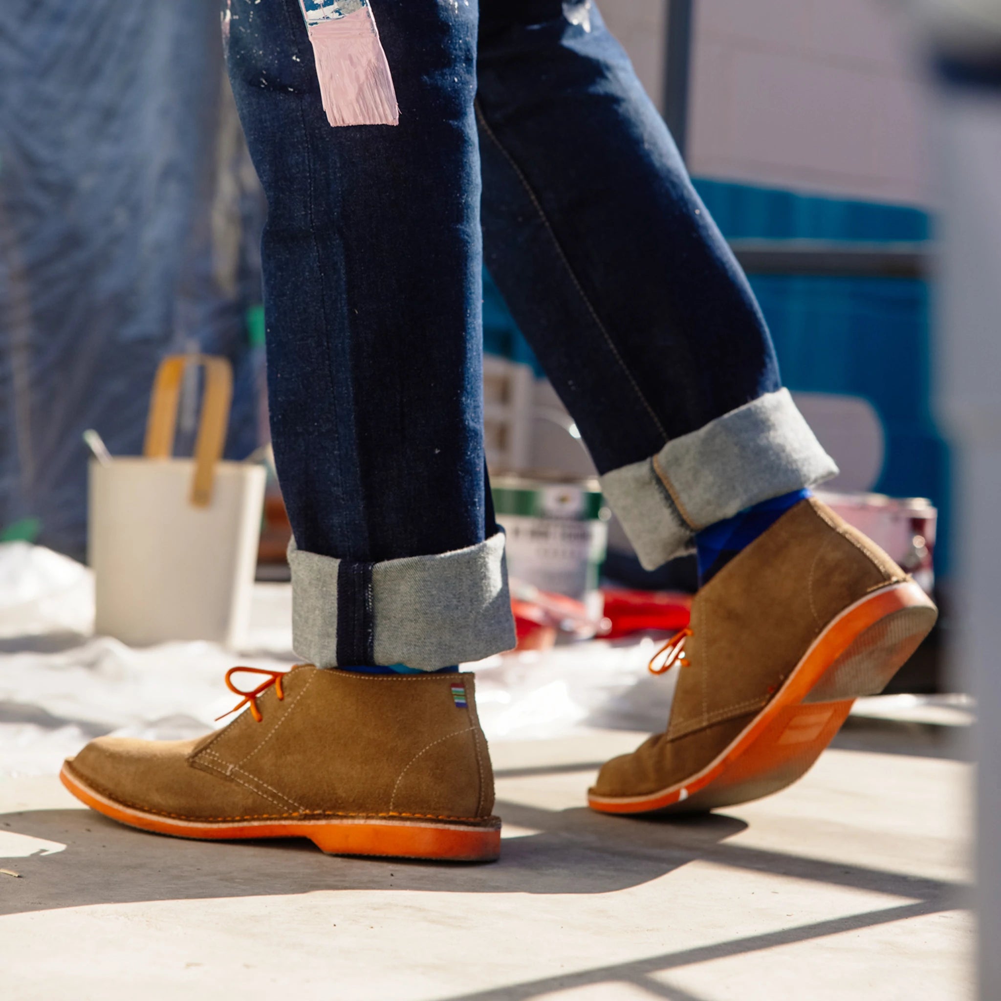 Heritage Bloem Women's Comfortable Orange Sole Casual Shoes - Perfect for Walking, Travel & Everyday Wear