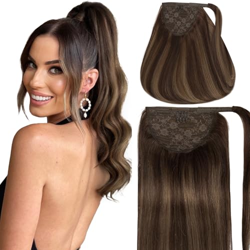 R2-2-6A Rooted Dark Brown to Light Chestnut Brown