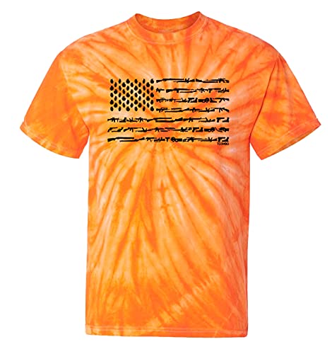 Orange Tie Dye
