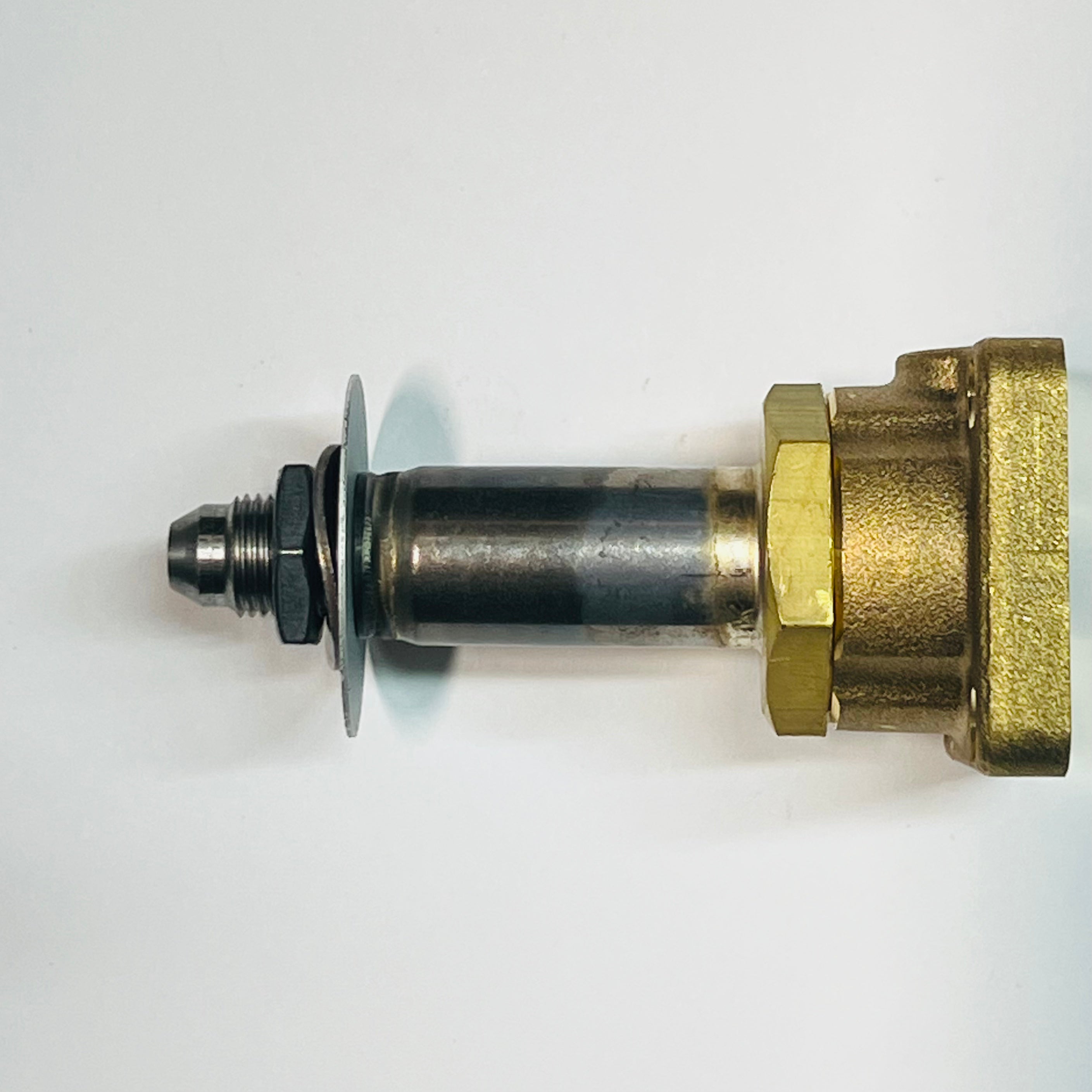 Parker 3-Way Solenoid Valve Body Only - Square Base with Viton Seal & Conical Port - Ideal for Hydraulic Systems, Pneumatic Controls, and Industrial Automation