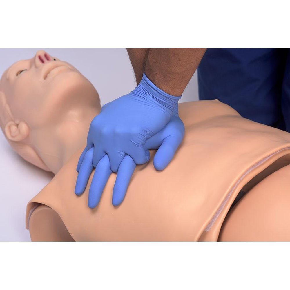 HAL® Adult Airway and CPR Training Manikin - Realistic CPR Practice for Healthcare Professionals & First Responders - Perfect for EMT, Nursing & Medical Training Scenarios