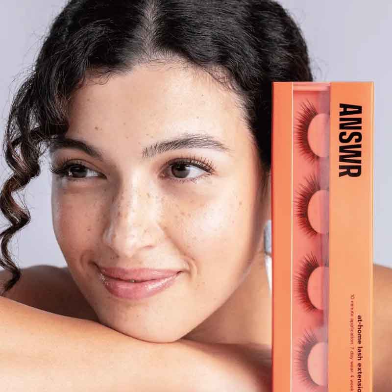 ANSR Professional At-Home Eyelash Extension Kit - DIY False Lashes for Natural & Glamorous Look - Perfect for Parties, Weddings & Everyday Wear