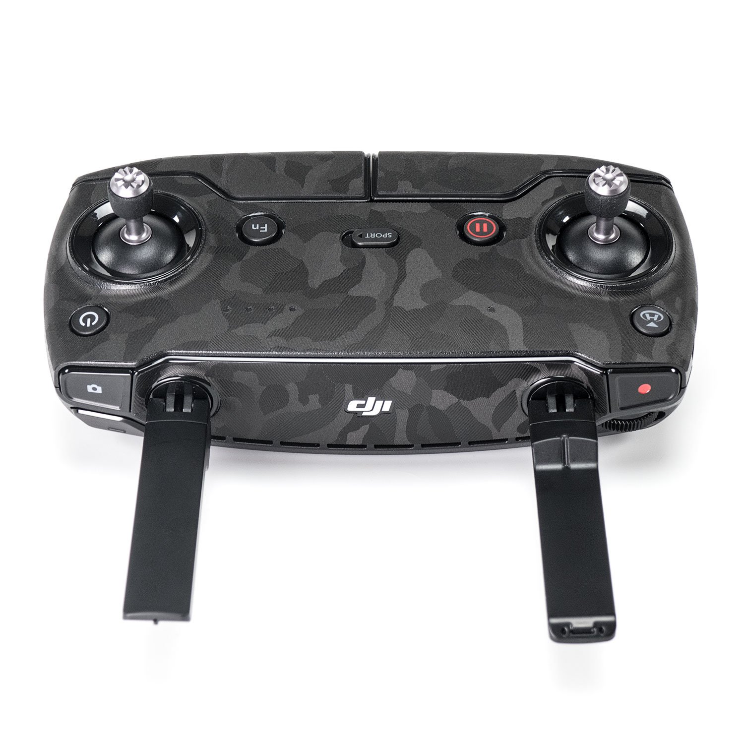 Wrapgrade Poly Skin Protective Cover for DJI Mavic Air Drone & Remote Controller - Black Camouflage Bumpy Texture | Anti-Slip Grip, Scratch Resistant | Perfect for Outdoor Adventures, Aerial Photography & Travel Protection