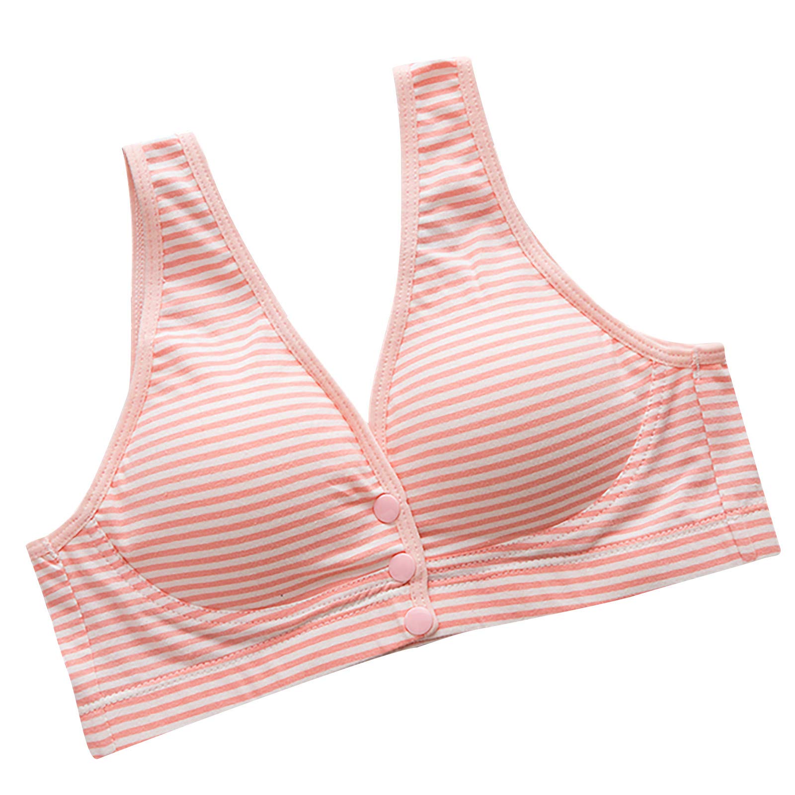 Comfortable Maternity & Nursing Bra for Women - Soft Cotton Breastfeeding Underwear with Adjustable Straps - Perfect for Pregnancy, Postpartum & Nursing Moms - Ideal for Daily Wear, Sleeping & Breastfeeding Comfort