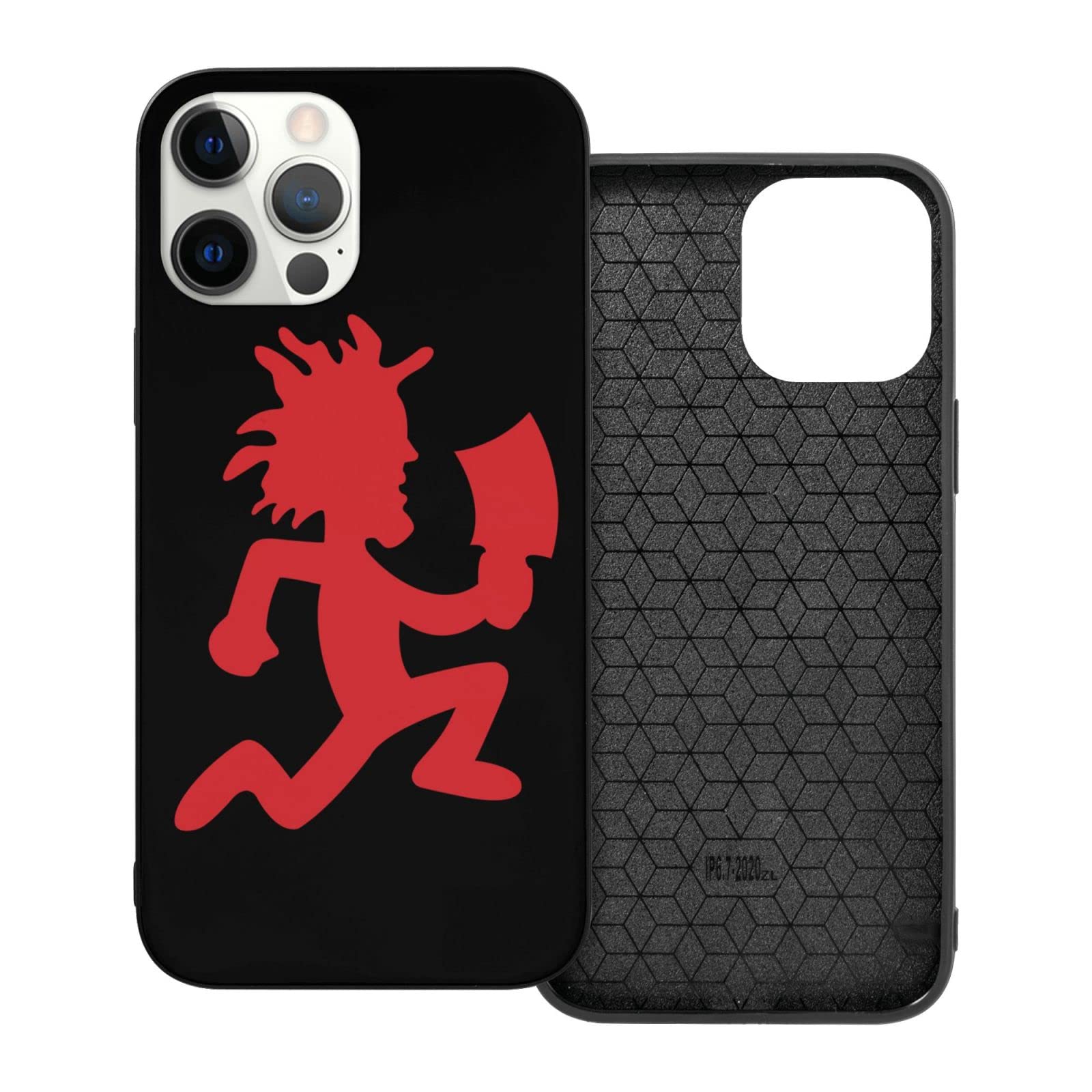 Hatchetman-ICP iPhone 12 Series Case - Shockproof Protective Cover for iPhone 12/12 Pro/12 Mini/12 Pro Max - Trendy Gamer Design - Perfect for Gaming, Outdoor Activities & Daily Use
