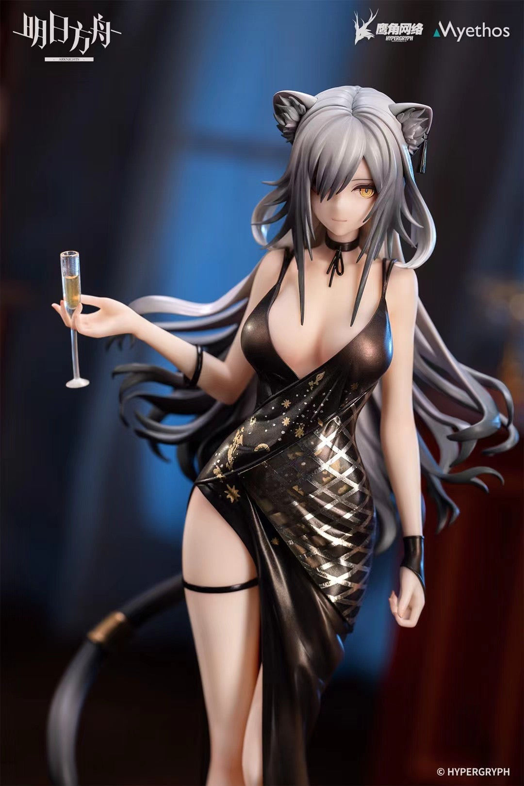 Myethos Studio Licensed Arknights Cellinia Texas Figure - Official Merchandise for Anime Fans | Perfect for Collectors, Gaming Enthusiasts, and Home Decor