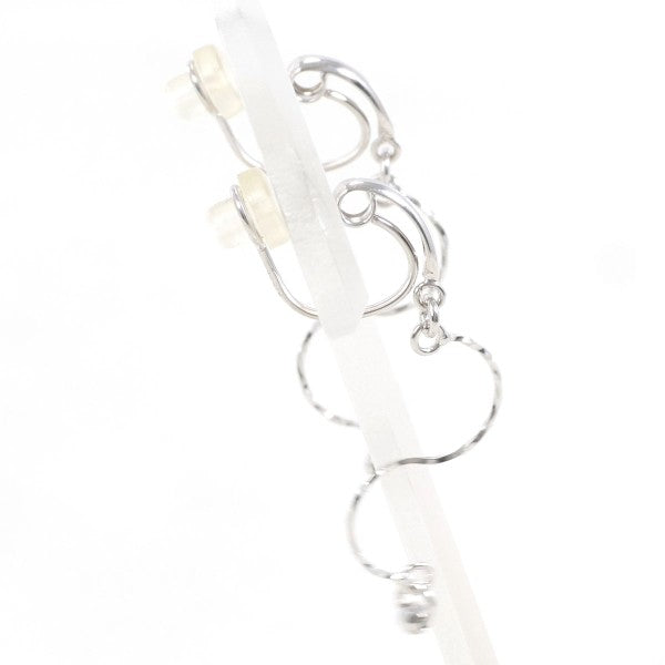18K White Gold Clip-On Earrings for Women - Hypoallergenic Luxury Jewelry - Perfect for Weddings, Parties & Special Occasions