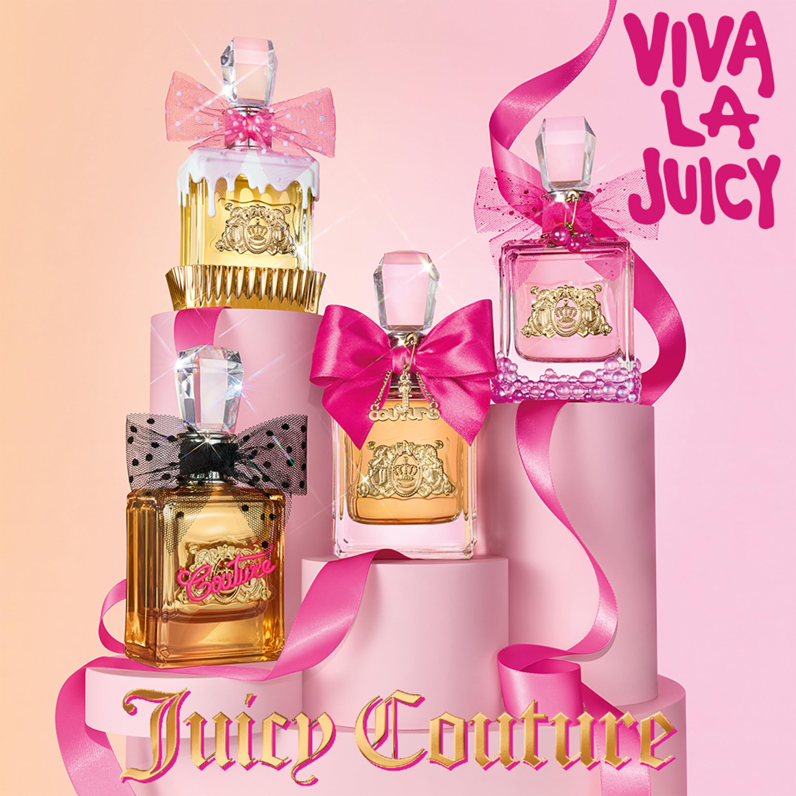 Juicy Couture Viva La Juicy Gold Eau De Parfum for Women - Fruity Floral Fragrance with Berry, Jasmine & Vanilla Notes | Long-Lasting EDP Spray | Perfect for Date Night, Office & Special Occasions