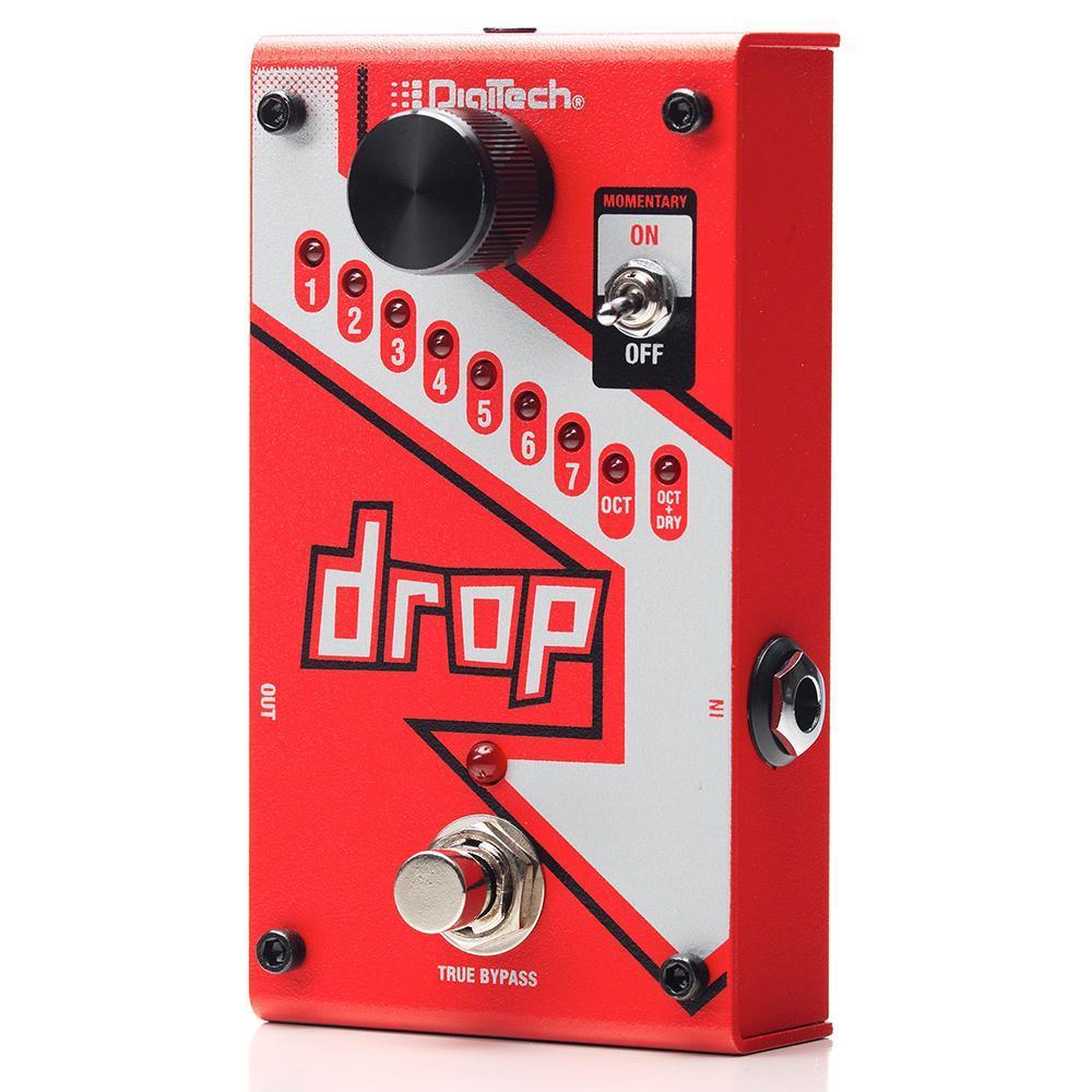 Digitech The Drop Polyphonic Drop Tune Pedal - Guitar Effects Pedal for Precise Pitch Shifting | Perfect for Live Performances & Studio Recording