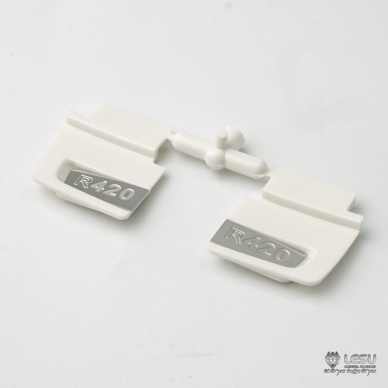 1/14 Scale LESU Plastic Slingshot Autosculpt Spoiler for TAMIYA R420 R470 R560 R620 R730 RC Tractor Truck - DIY Model Cabin Upgrade (Perfect for RC Car Enthusiasts & Scale Model Builders)