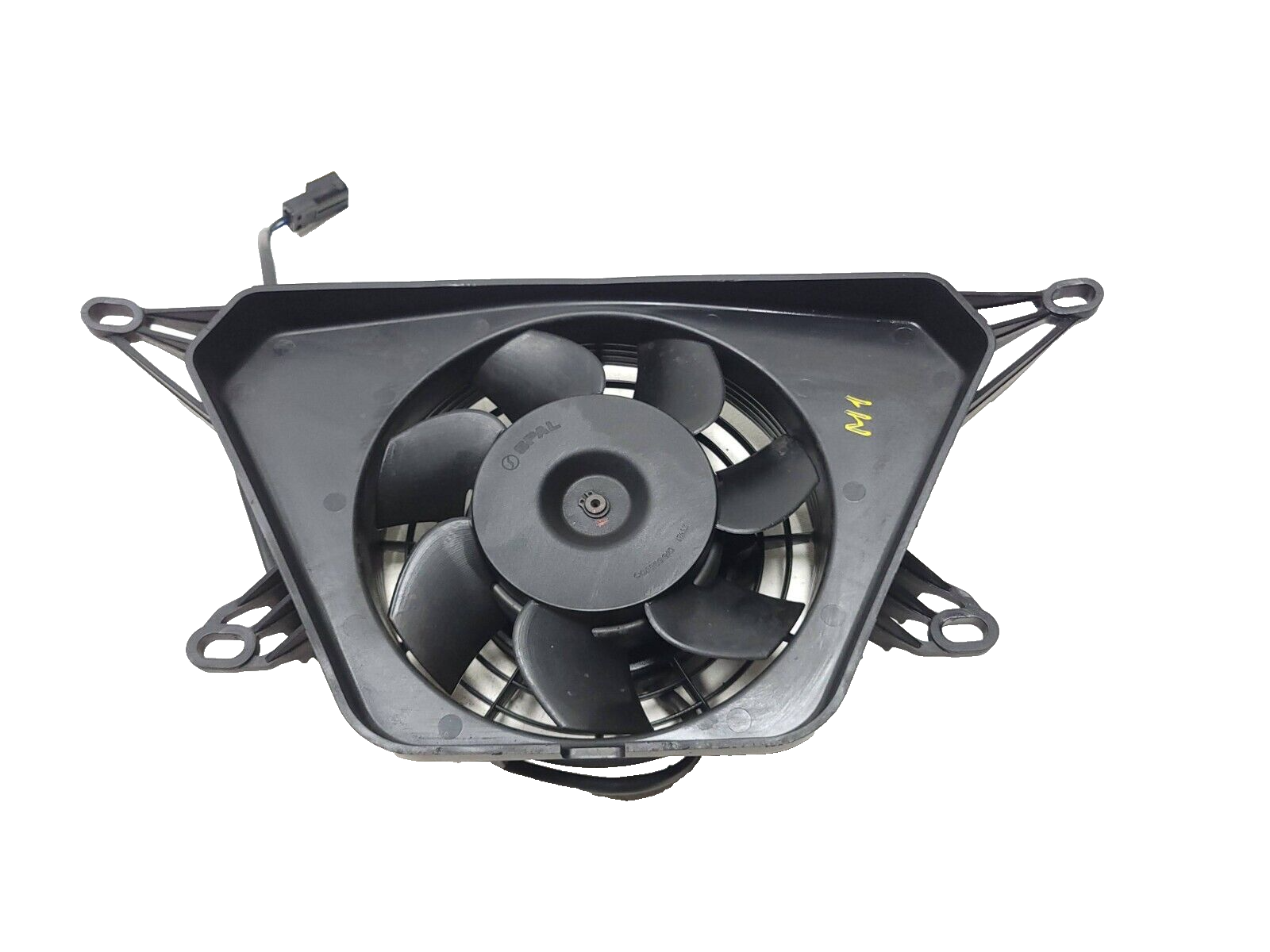 05-08 BMW K1200R K1200 Radiator Cooling Fan Motor Assembly OEM Replacement - Perfect for Motorcycle Cooling System Repair & Performance Upgrade