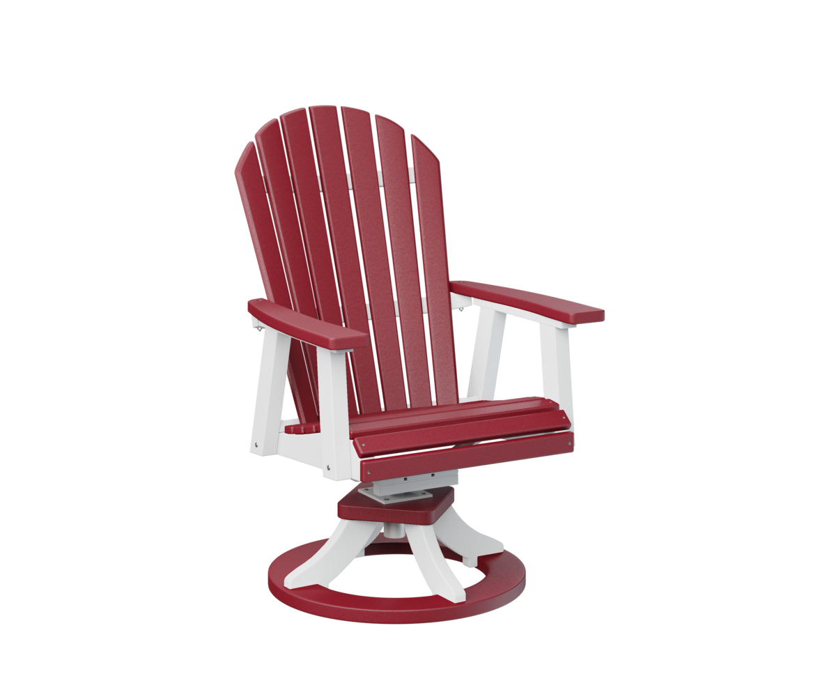 Berlin Gardens Comfo Back Swivel Rocker Dining Chair - Ergonomic Outdoor Patio Furniture for Relaxing & Dining - Perfect for Backyard, Garden, Poolside & Deck Use