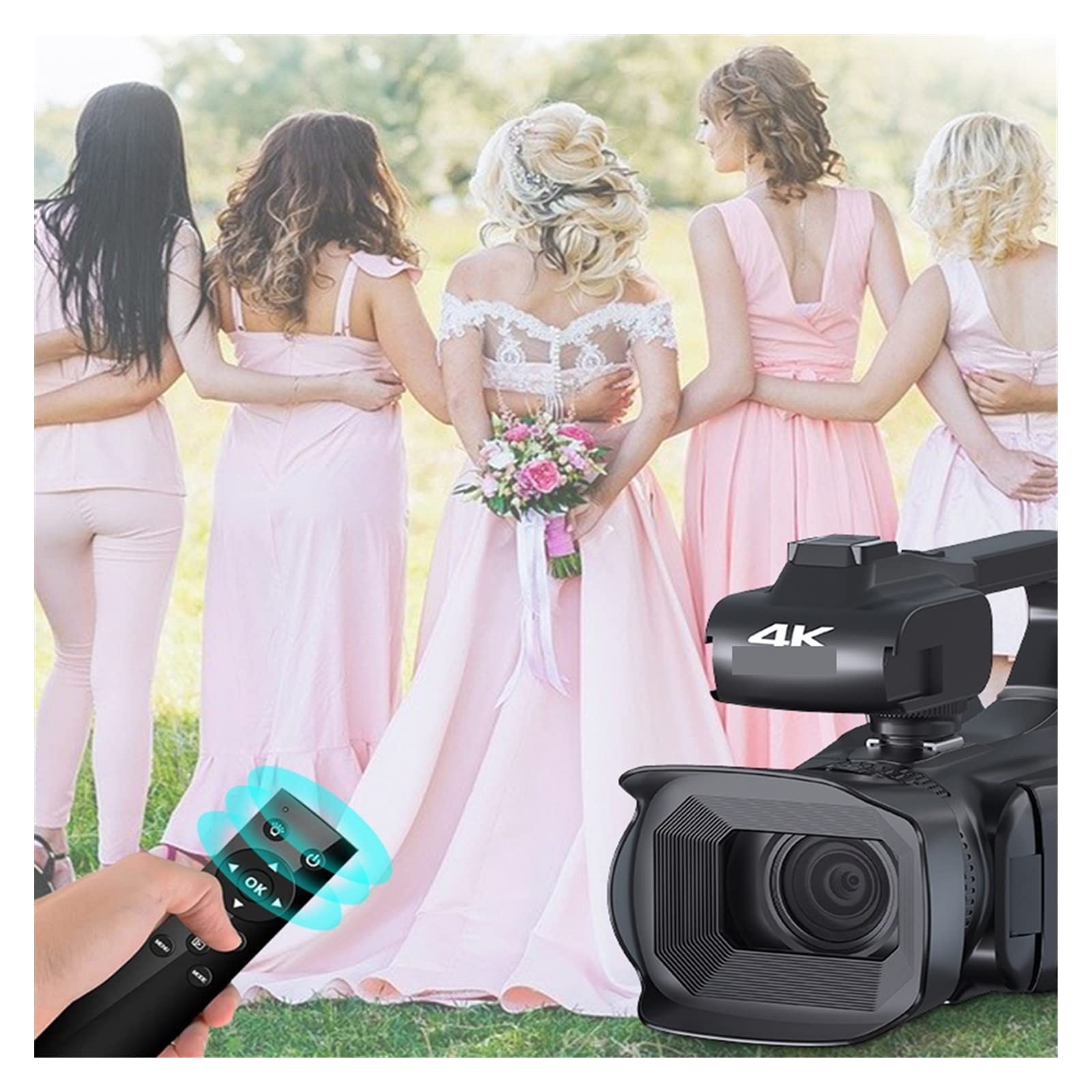 BODORME 4K Ultra HD 64MP Digital Camera with 18X Zoom, 4.0