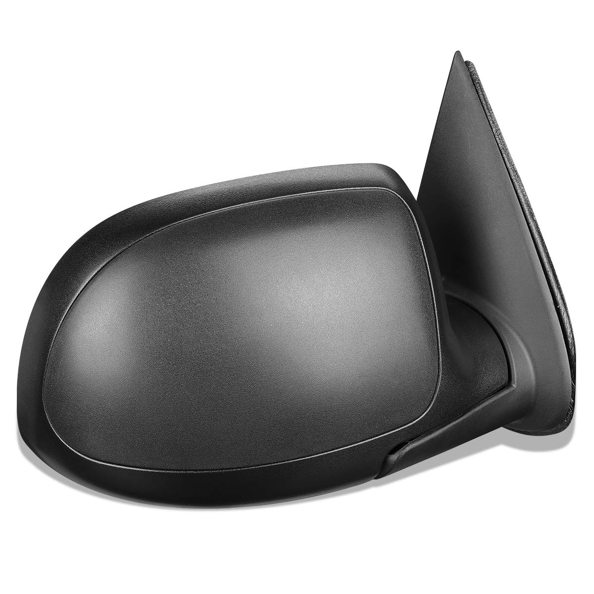 Auto Dynasty GM1321250 Passenger Side Mirror - Manual Folding, Power Adjustment & Heated Glass for 2003-2007 Chevy Avalanche & Silverado | Textured Black | Replacement for Damaged Mirrors | Perfect for Winter Driving & Parking in Tight Spaces