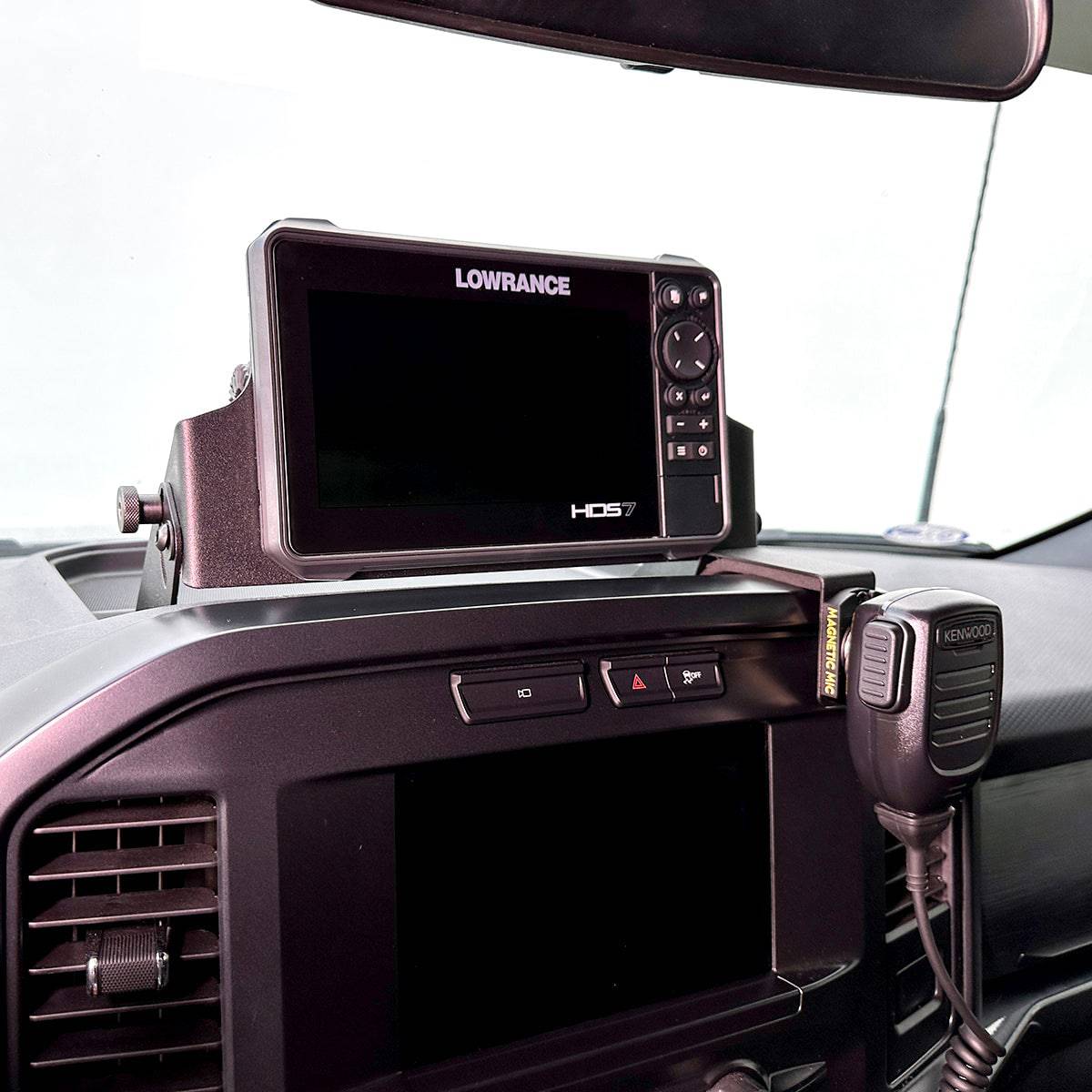 Ford 7-Fold Adjustable GPS Mount Bracket - Universal Car Phone Holder for Navigation & Smartphones - Perfect for Road Trips, Commuting & Delivery Drivers