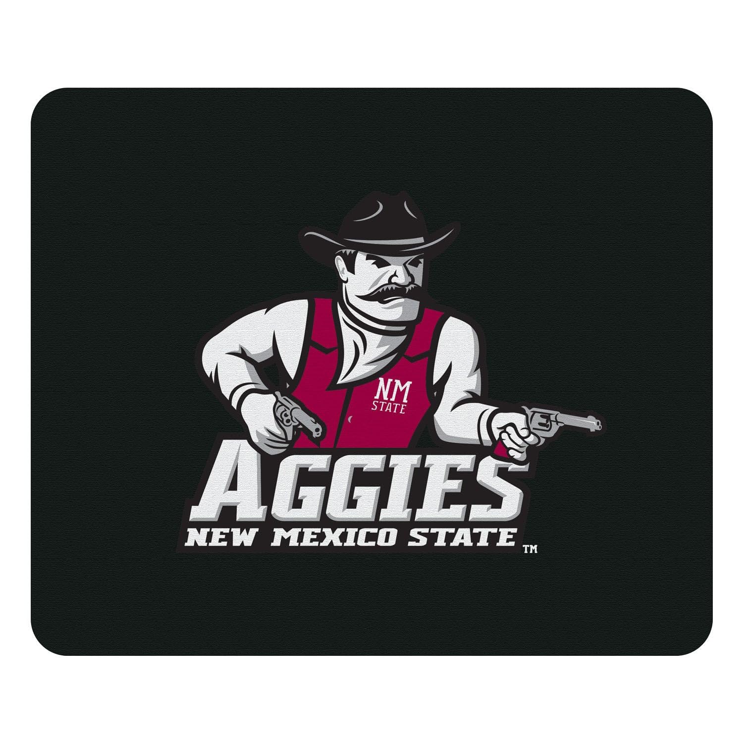 Premium Mouse Pad with Non-Slip Base - New Mexico State University & Tokyodachi Themed Fabric Design - Perfect for Gaming, Office Work, and Home Use