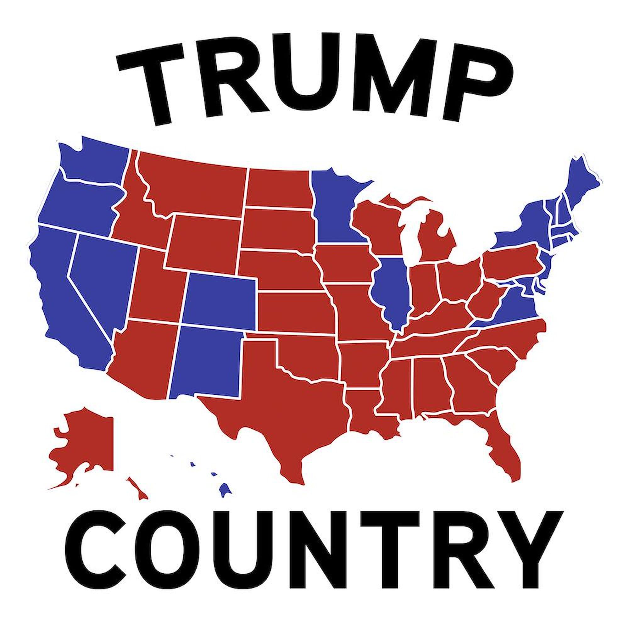 Trump Country Mug 15 oz (444 ml) - Ceramic Coffee Cup with Handle - Perfect for Tea, Coffee & Hot Drinks at Home, Office or Gifts