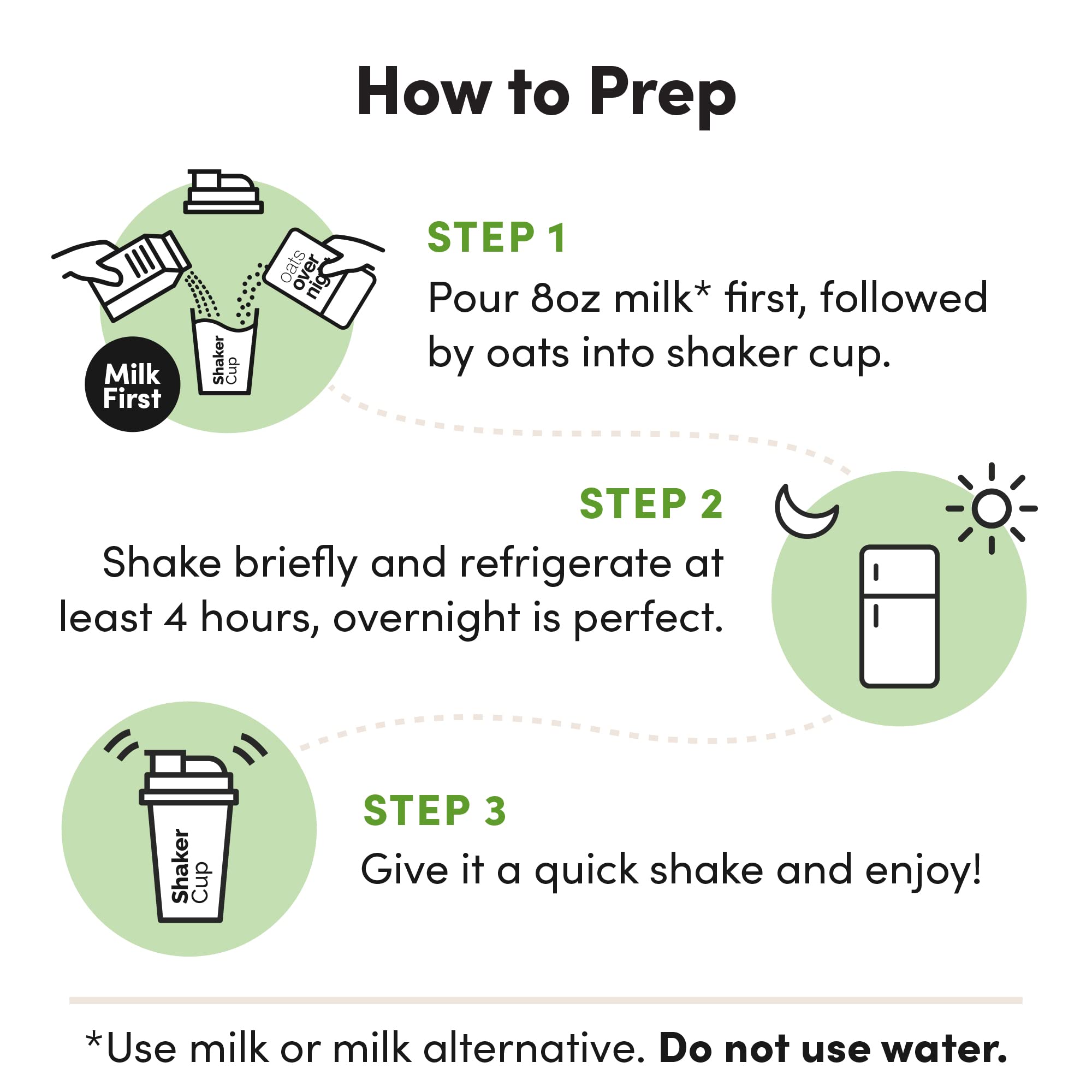 Oats Overnight Smores - High Protein Overnight Oats with 22g Protein & Fiber, Gluten Free Non-GMO Breakfast Shake (2.8oz/Serving, 16 Pack) - Perfect for Busy Mornings, Post-Workout Recovery & Healthy Meal Prep