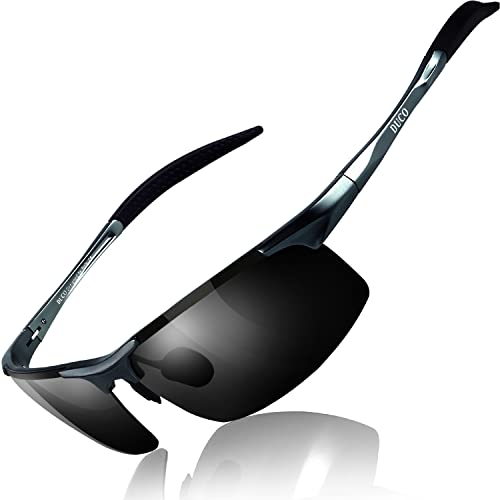 A Gunmetal Frame Gray Lens