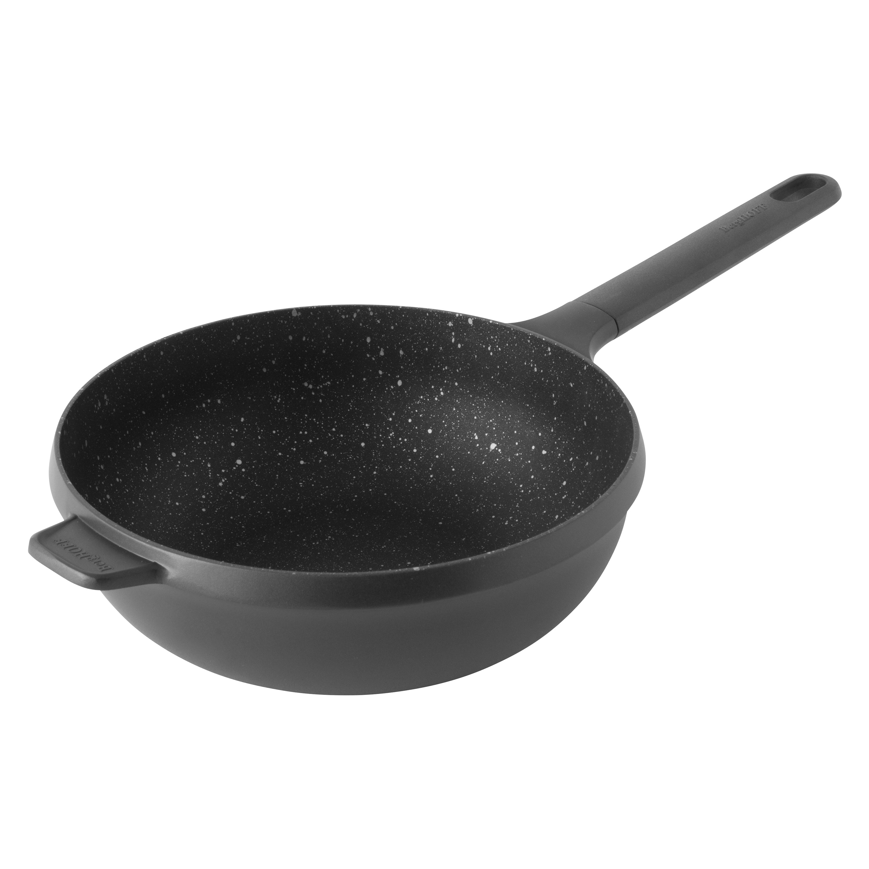 BergHOFF GEM 3-Piece Non-Stick Cast Aluminum Cookware Set - Perfect for Family Cooking, Frying & Sauteing | Durable Kitchen Essentials for Home Chefs