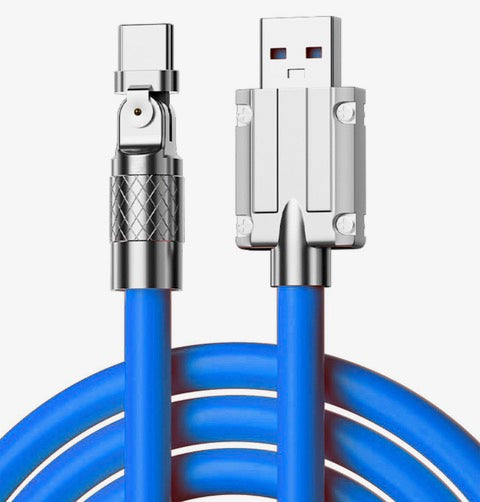 Flexible USB 2.0 Type A Male to USB 3.0 Type C Adapter Cable - High Speed Data Transfer for Smartphones, Laptops & Tablets - Perfect for Charging & Syncing Devices