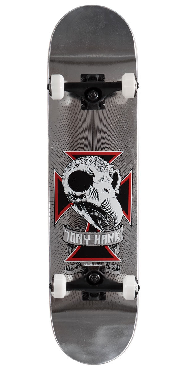 Skull II Foil 8.0 Complete Skateboard - Premium Birdhouse Skateboard for Street & Park Riding - Perfect for Beginners & Pro Skaters