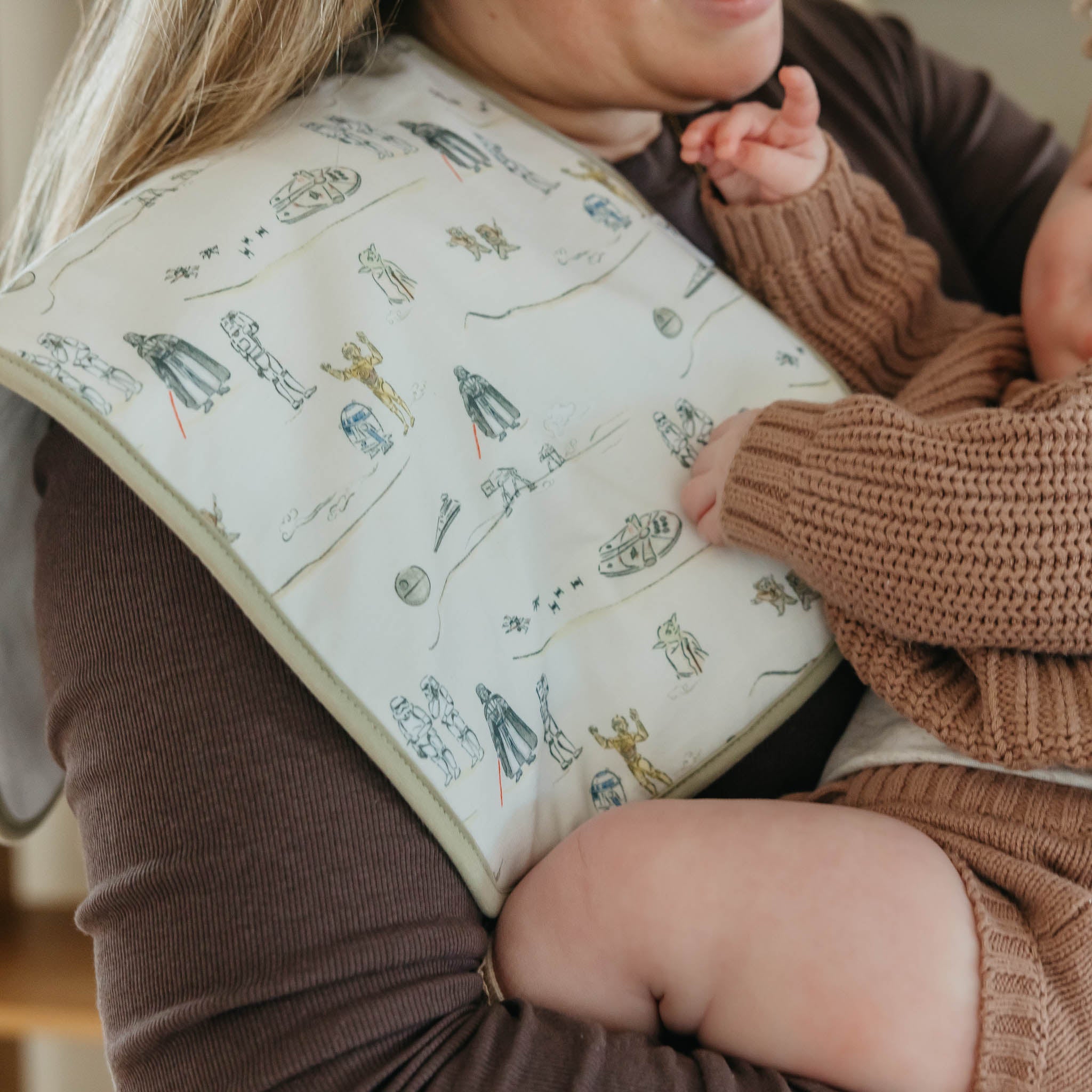 Premium Burp Cloths for Babies - Soft & Absorbent Tatooine™ Burp Cloths - Ideal for Feeding, Spit-Up & Messy Moments