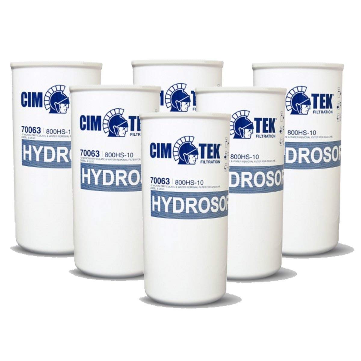**800HS-10 Spin-On Water Filter – 6 Pack | High-Efficiency Particulate Removal & Water Detection | Ideal for Home, RV & Marine Use**