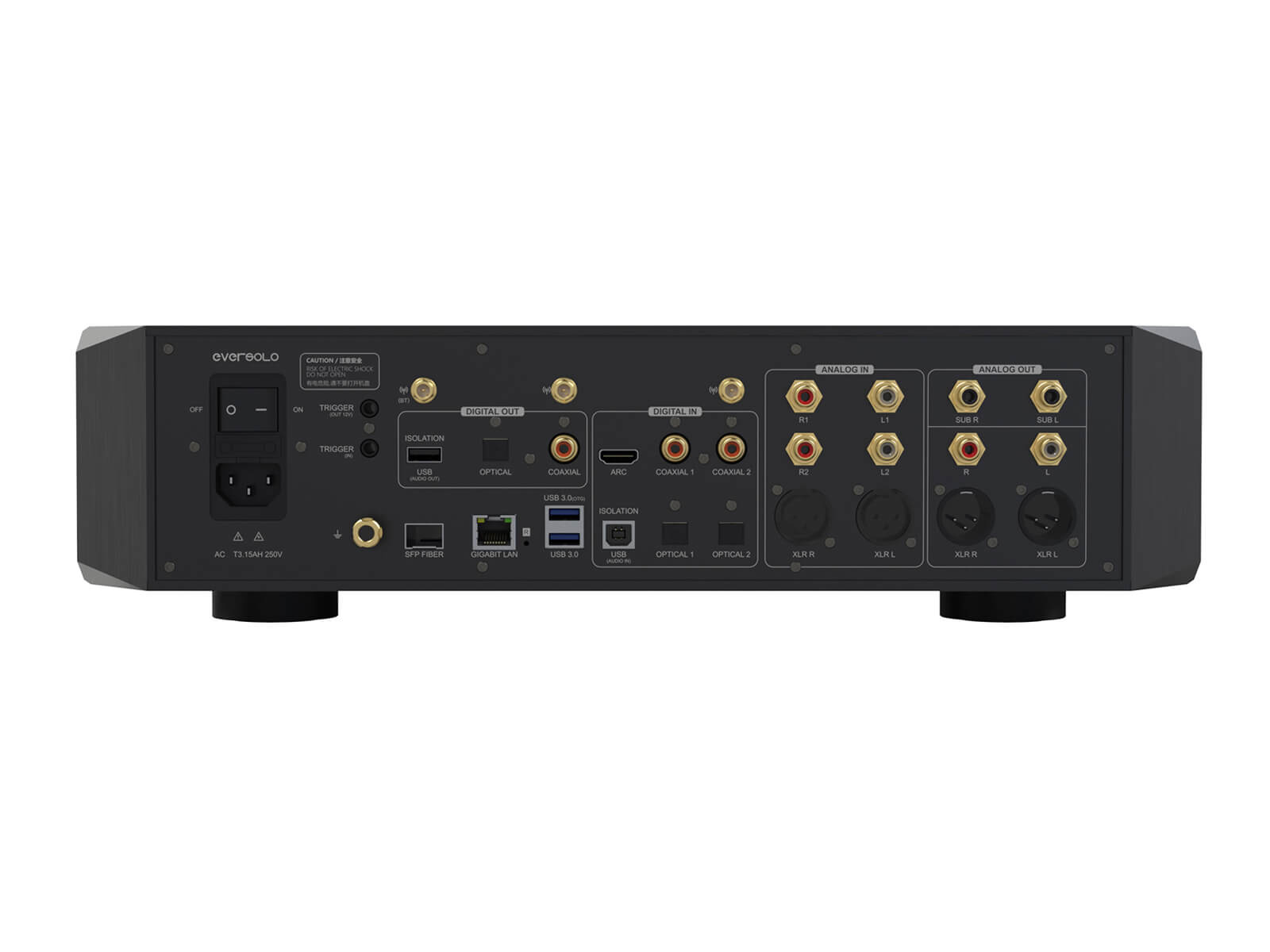 Eversolo DMP A10 High-Resolution Digital Music Player - Stream Hi-Fi Audio, Support FLAC/DSD, Perfect for Home Theater & Audiophile Listening