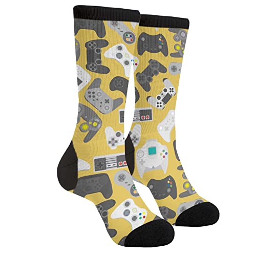 Video Game Yellow Black White