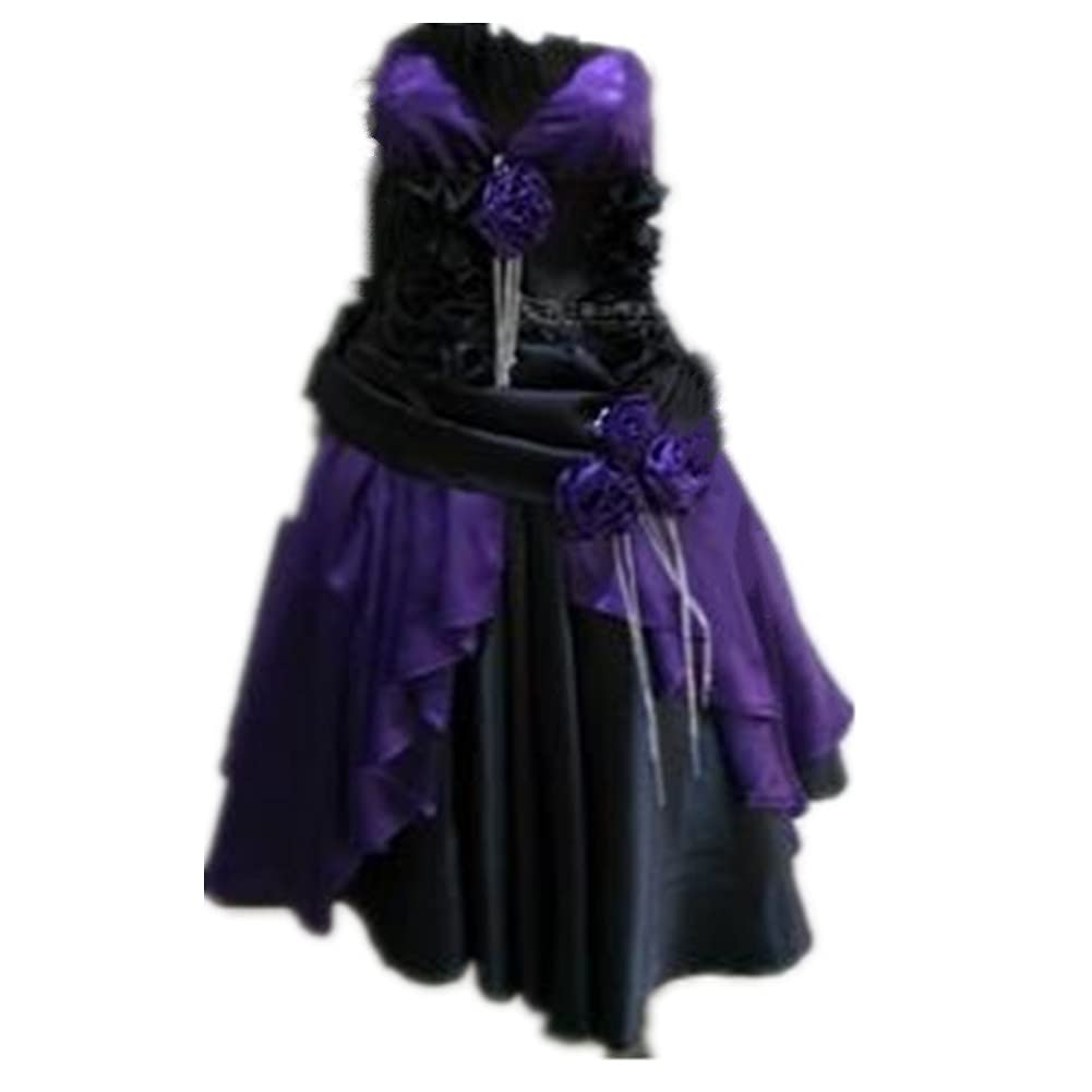 Black Butler Kuroshitsuji Ciel Phantomhive Cosplay Costume - Anime Purple Dress for Halloween Party & Anime Convention (Perfect for Cosplay Events, Halloween, and Themed Parties)