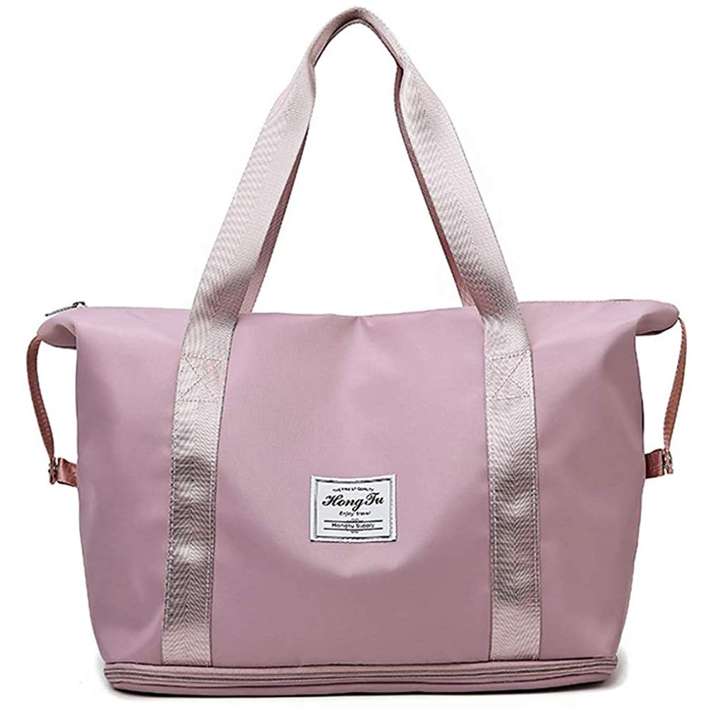 Large Travel Duffel Bag for Women - Waterproof Gym Tote, Overnight Weekender Carry On Bag - Perfect for Workouts, Weekend Getaways & Air Travel