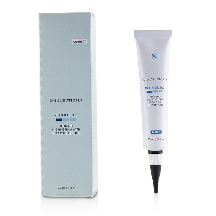 SkinCeuticals RETINOL 0.3 Night Cream - Anti-Aging Facial Treatment for Fine Lines & Wrinkles - Dermatologist Recommended Skincare for Sensitive Skin - Perfect for Nighttime Routine & Dry Skin Care