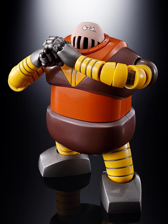 Bandai Soul of Chogokin GX-10R Boss Borot Mazinger Z Die-Cast Metal Action Figure - Collectible Robot Toy for Anime Fans & Display