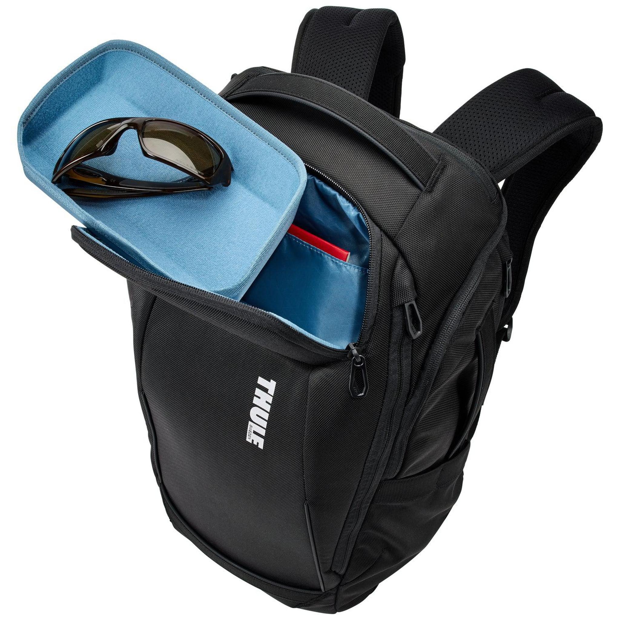 Thule Accent Backpack 26L - Lightweight Travel Backpack for Men & Women, Water-Resistant Laptop Daypack with USB Port - Perfect for Commuting, Hiking & Business Travel
