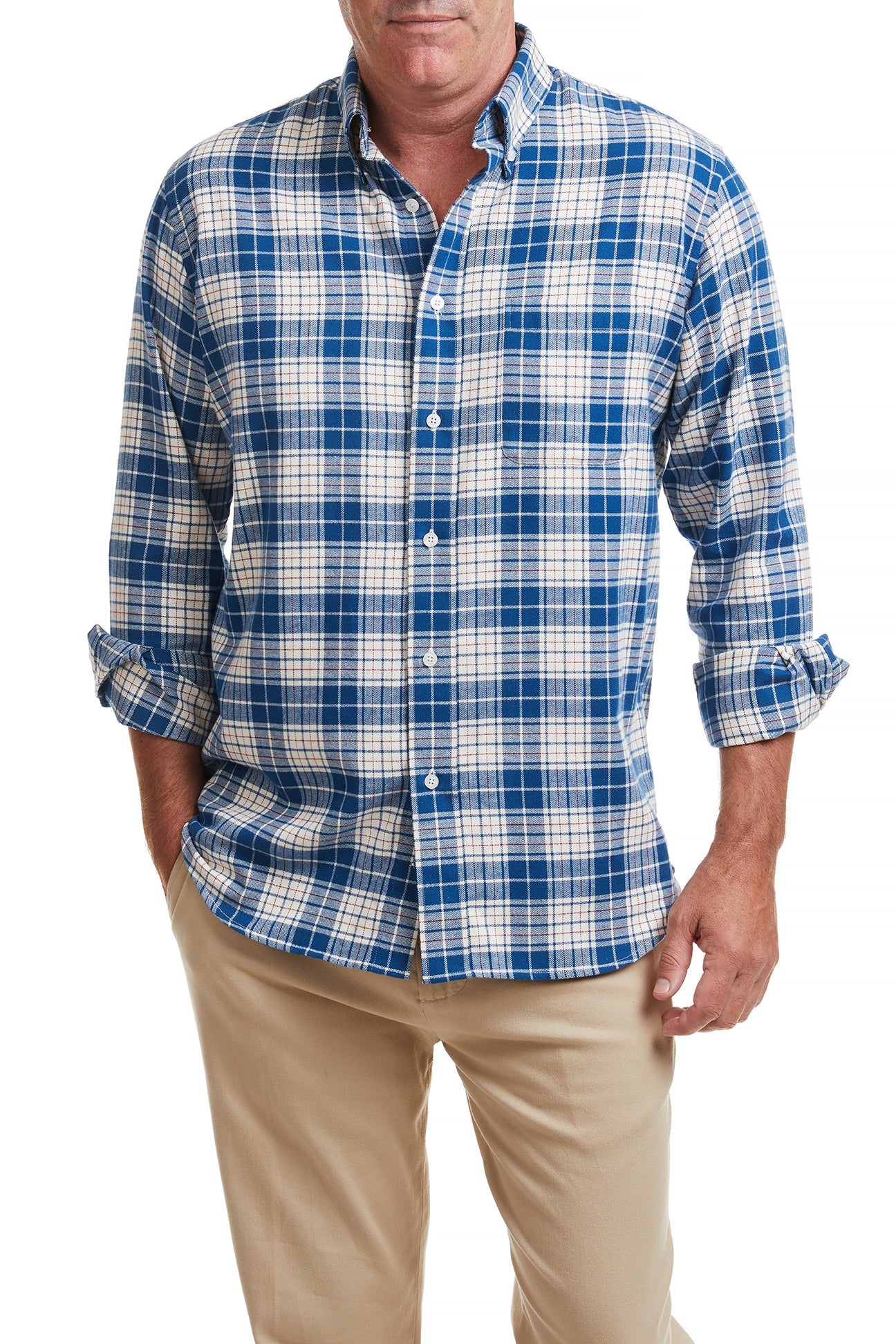 Premium Chase Shirt Carver Flannel for Men - Soft & Comfortable Plaid Button-Down Shirt - Perfect for Outdoor Adventures, Casual Wear & Fall Layering