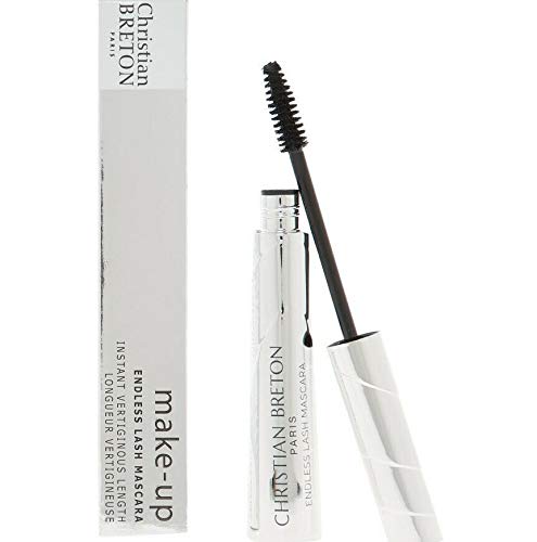 Christian BRETON Endless Lash Volumizing & Lengthening Mascara - 13ml Black Waterproof Mascara for Dramatic Lashes | Perfect for Daytime Wear & Special Occasions