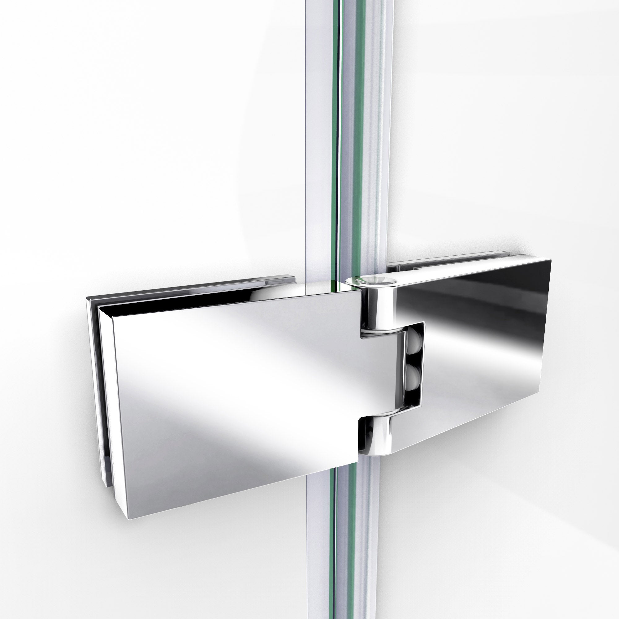 DreamLine Aqua Ultra 32x60x74.75 Inch Frameless Shower Door - Chrome Finish with Right Drain White Base Kit | Perfect for Modern Bathroom Renovations & Spa-Like Shower Experience