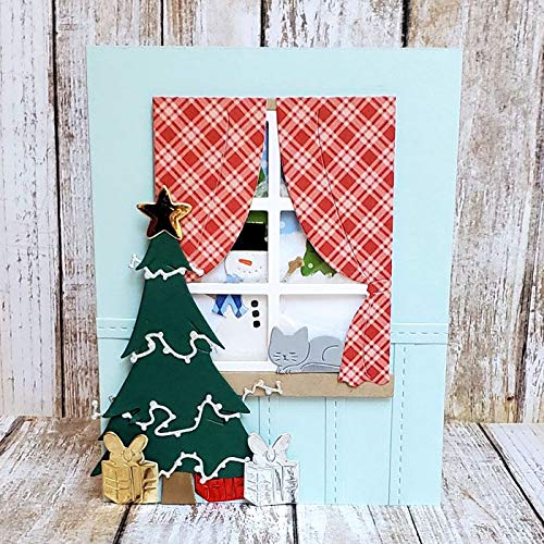 Window Phrases Die Set for Card-Making and Scrapbooking by The Stamps of Life - Windows2Stamp Die Cuts for DIY Craft Projects and Handmade Greeting Cards