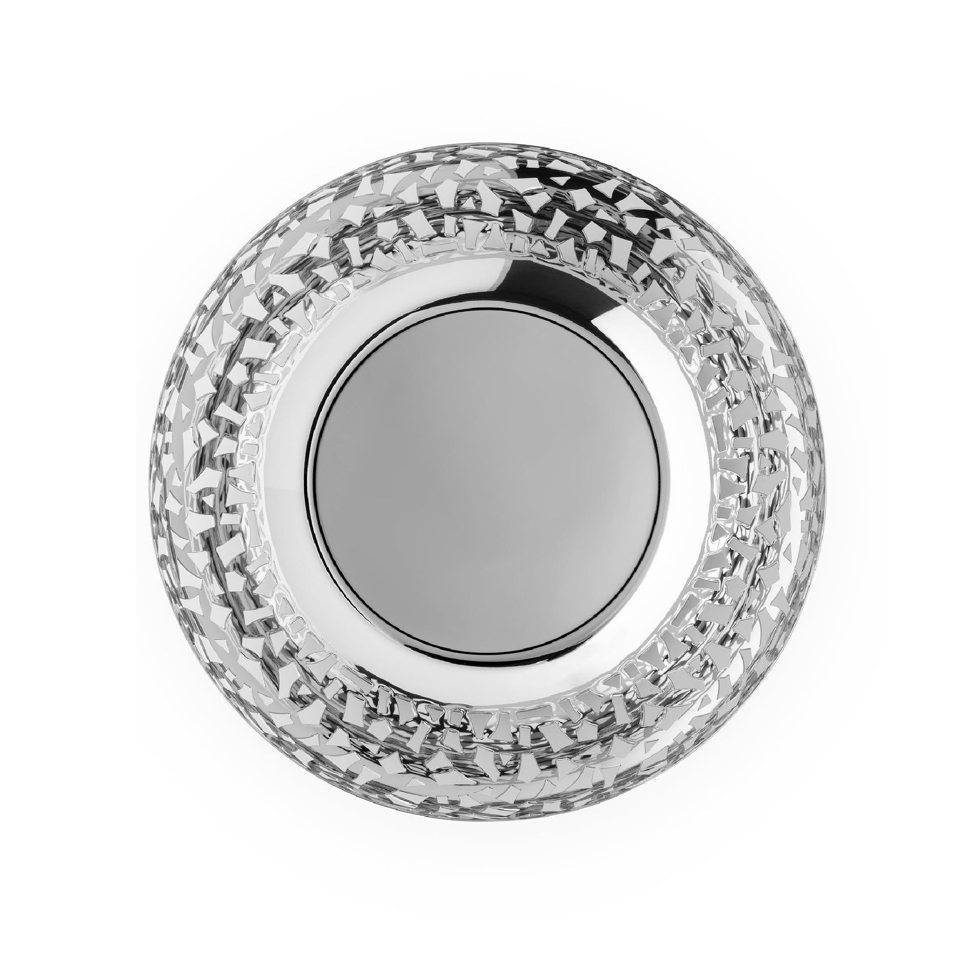 Alessi Stainless Steel Cactus Fruit Bowl - 11.5 Inch Modern Kitchen Serving Dish for Fruits, Snacks & Centerpiece Decor