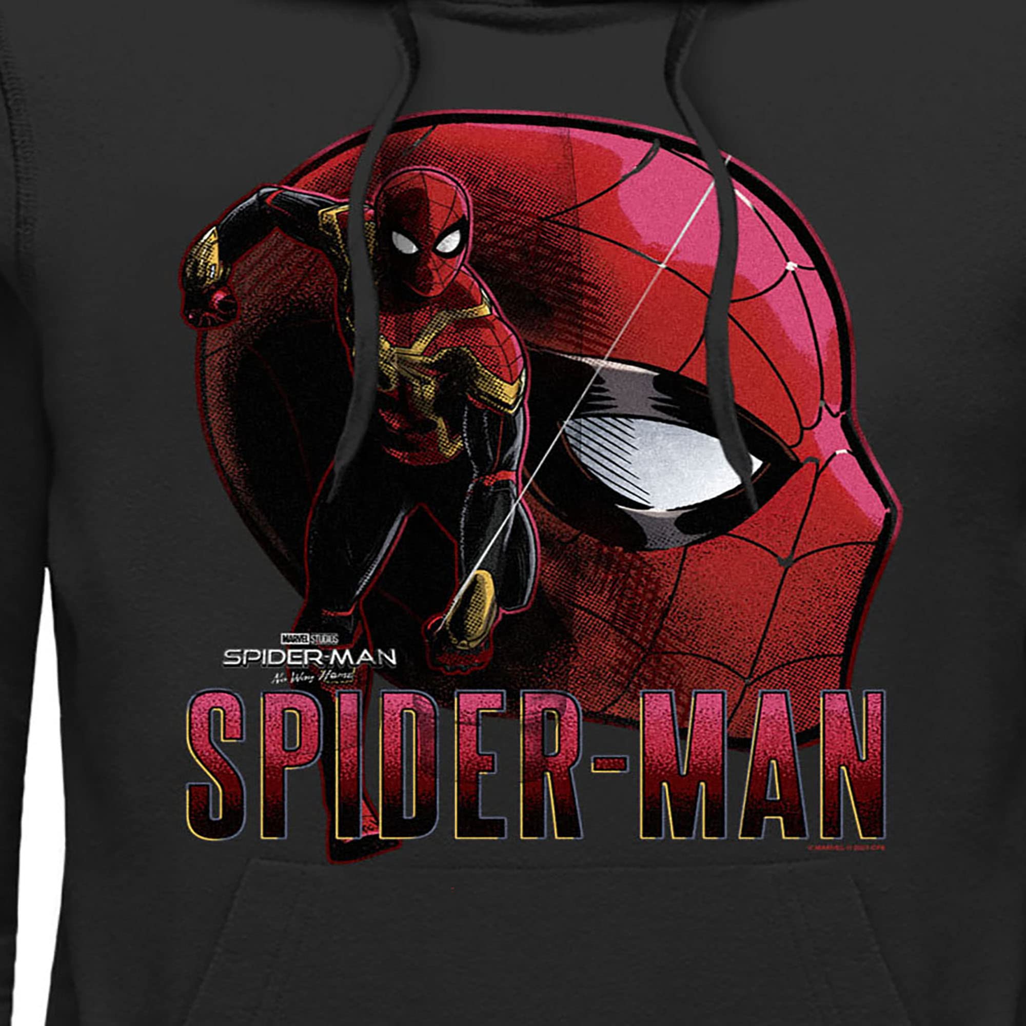 Marvel Spider-Man: No Way Home Men's T-Shirt - Official Licensed Graphic Tee for Superhero Fans | Casual Wear, Cosplay & Comic Con Outfits