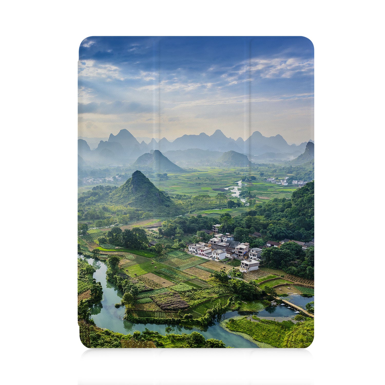 Premium iPad Trifold Case with Auto Sleep/Wake - Slim Protective Cover for iPad Pro/Air/Mini (Landscape & Portrait Mode) - Perfect for Work, Travel & Home Use