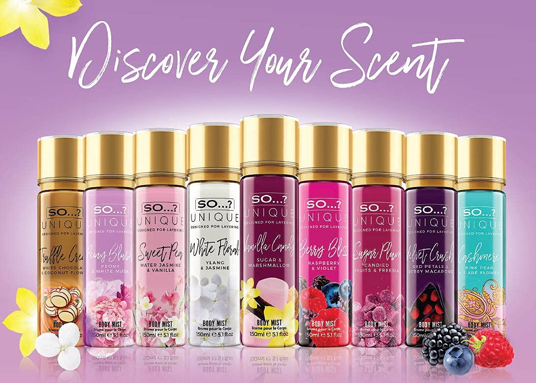SO...? Unique Fresh Zest Body Mist for Women - 150ml | Long-Lasting Citrus & Bamboo Fragrance Spray | Refreshing Perfume Mist | Mix & Match Scents | Perfect for Daily Use, Work, Gym & Summer Outings