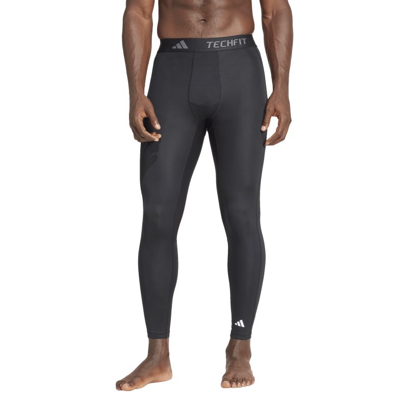 Adidas Men's TECHFIT Compression Training Long Tights - High-Performance Workout Pants for Running, Gym & Fitness Training