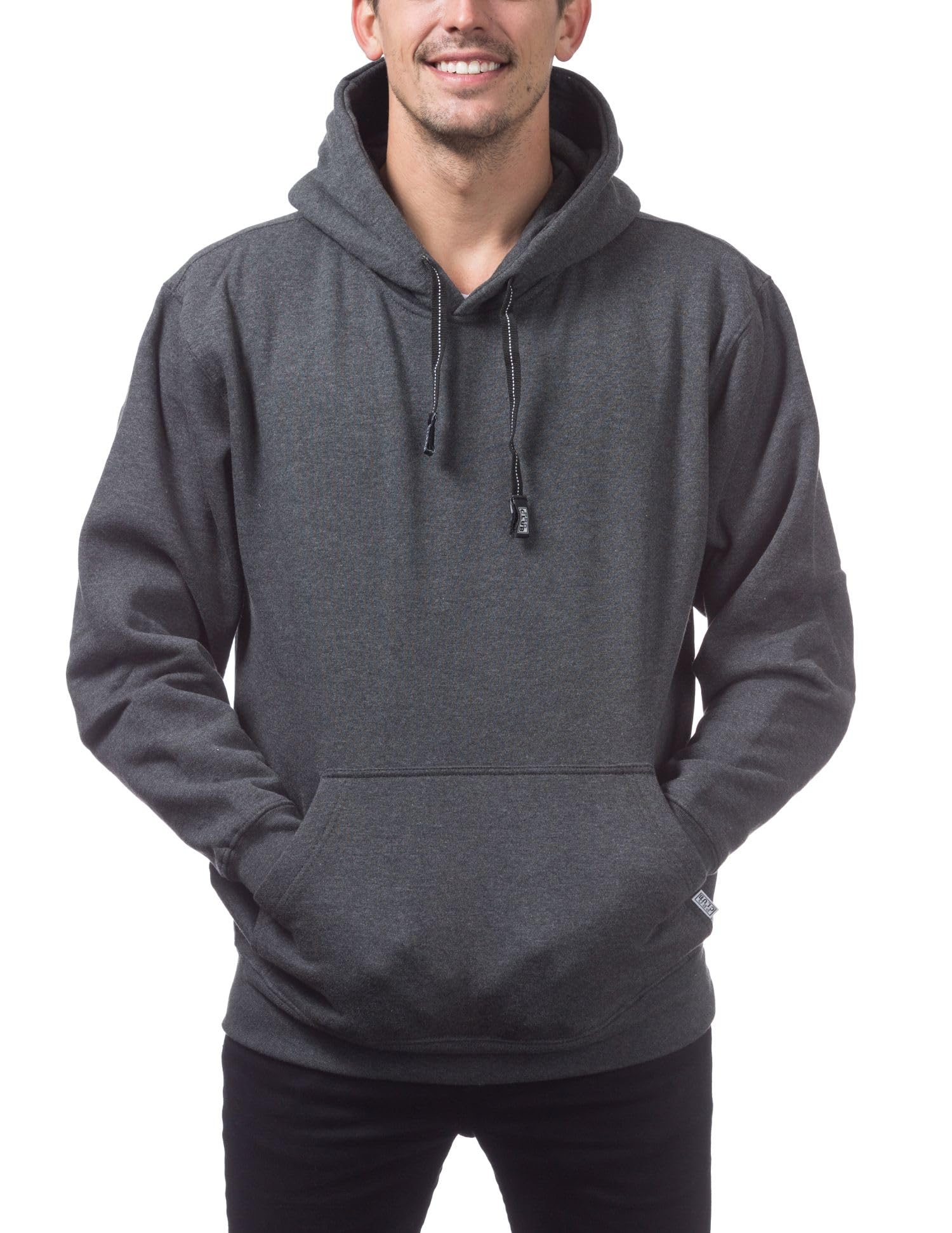 Pro Club Men's Heavyweight Pullover Hoodie - Premium Cotton Blend Sweatshirt for Gym, Casual Wear & Street Style | Warm Winter Layering Essential