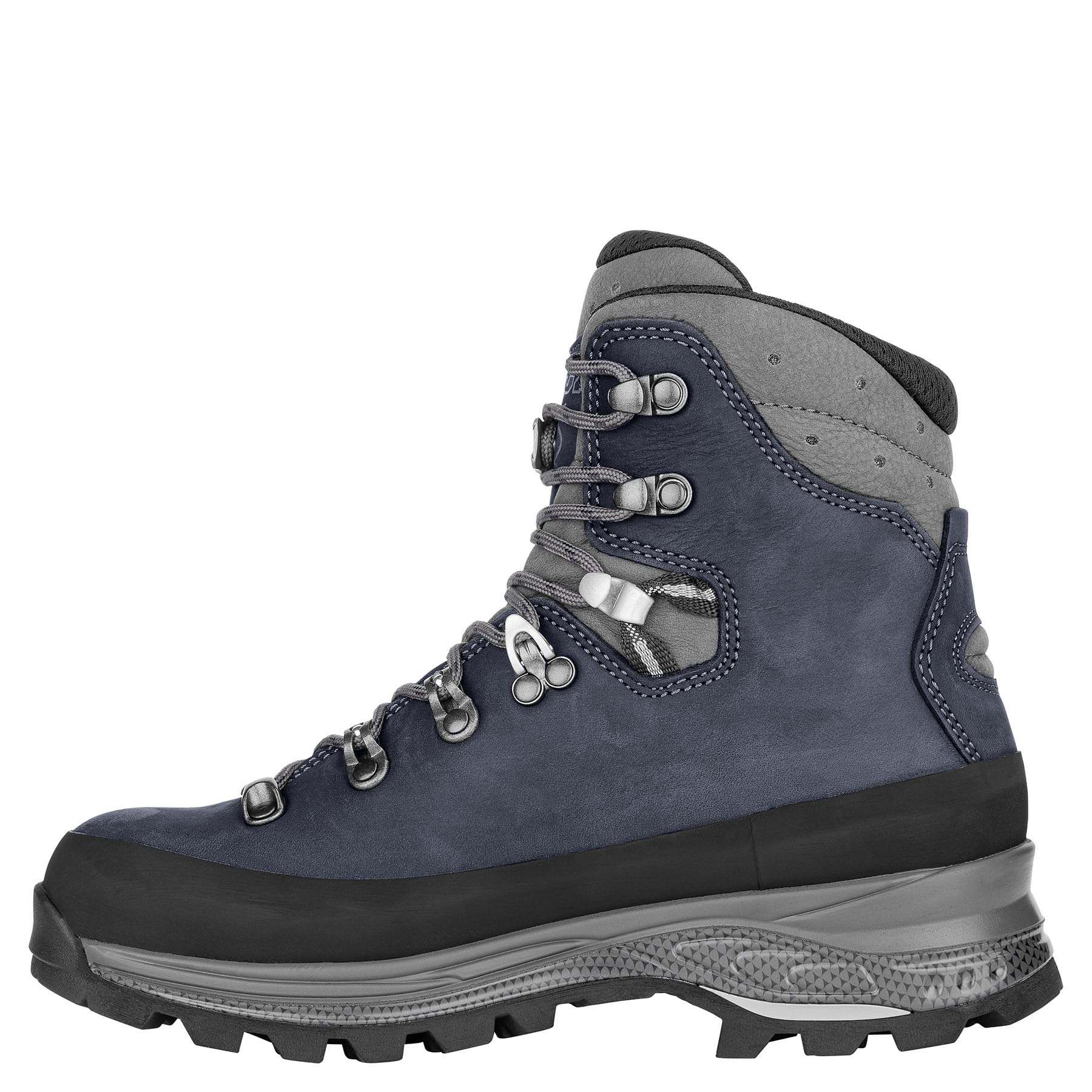LOWA Women's Tibet GTX Waterproof Hiking Boots - Nubuck Leather, Navy/Graphite, Size 6.5 US - Perfect for Outdoor Adventures & Mountain Trekking