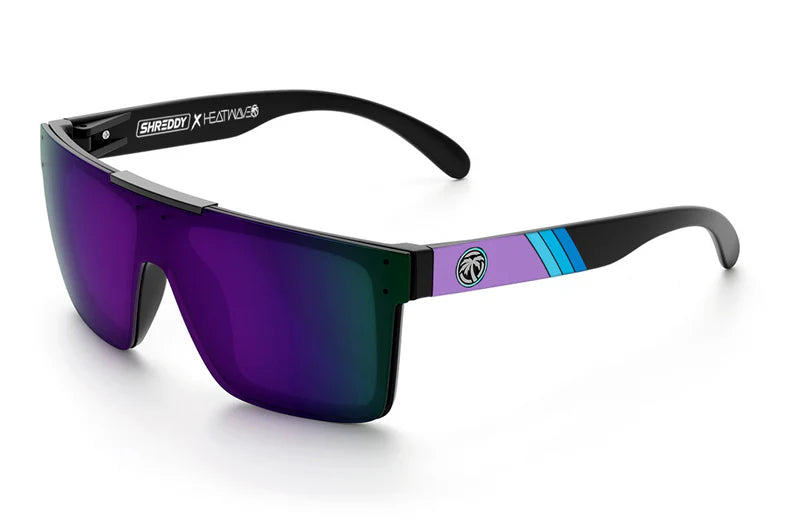 Quatro Sunglasses for Men & Women - Polarized UV Protection - Shreddy Bug Style - Perfect for Outdoor Sports & Beach Activities