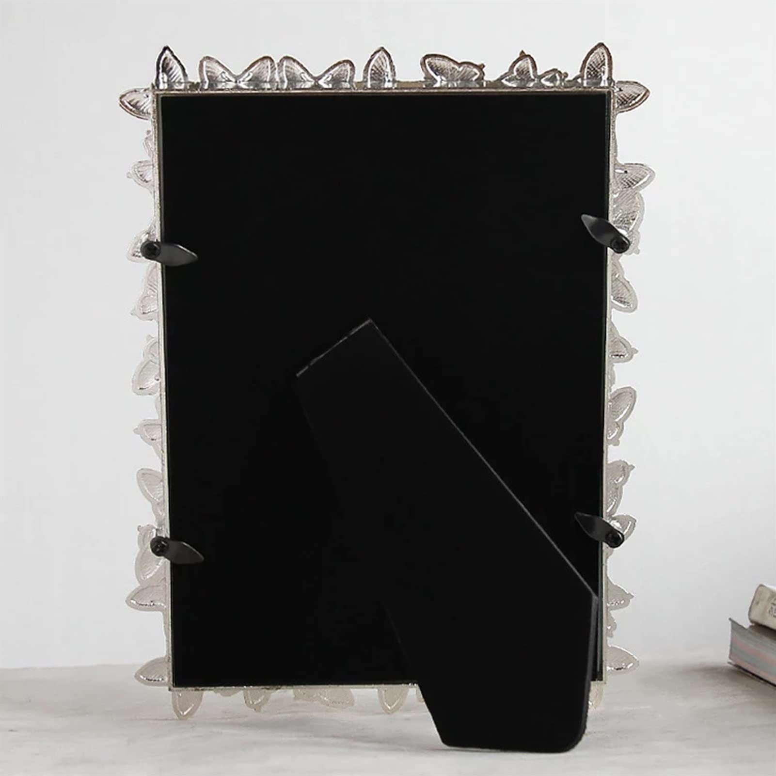 Nordic Style Metal Butterfly Photo Frame - Elegant Wedding & Home Decor for Wall or Desktop Display - Perfect for Living Room, Bedroom, Office & Gift Giving