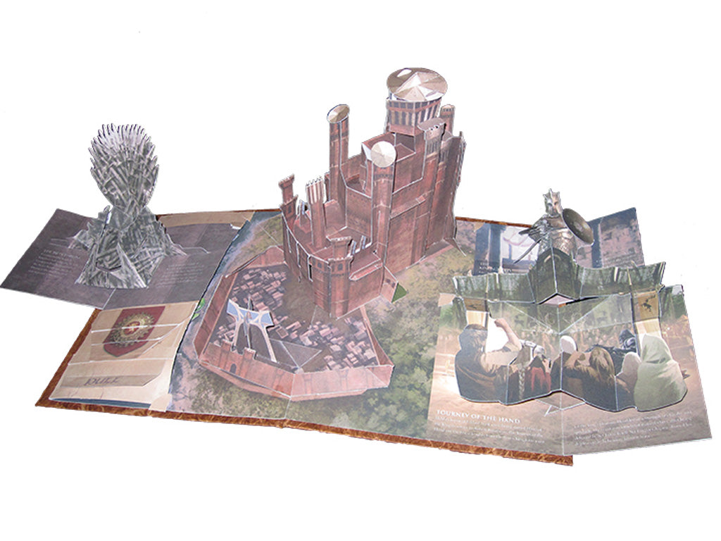 Game of Thrones: A Pop-Up Guide to Westeros | Official Collectible Book for Fans | Perfect for Home Decor, Gifts & Fantasy Lovers