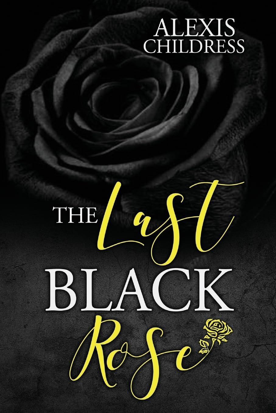 The Last Black Rose - Elegant Artificial Black Rose Bouquet for Home Decor, Wedding Centerpieces & Gothic Themed Events